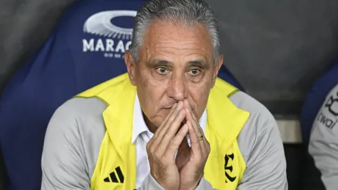Tite durante partida entre Flamengo e Cruzeiro, no Maracanã, pelo Campeonato Brasileiro, no dia 30/06/2024. Foto: Andre Ricardo