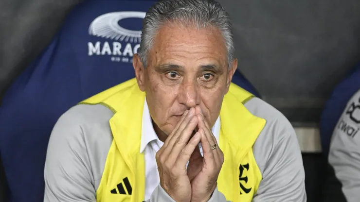 Tite durante partida entre Flamengo e Cruzeiro, no Maracanã, pelo Campeonato Brasileiro, no dia 30/06/2024. Foto: Andre Ricardo