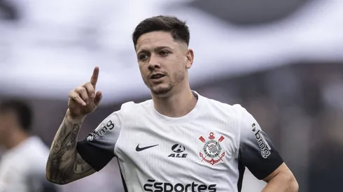 Garro durante jogo diante do Flamengo.