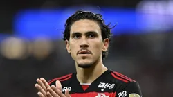 Pedro durante partida da Copa Libertadores