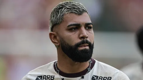 SP - RIO DE JANEIRO - 11/08/2024 - BRASILEIRO A 2024, FLAMENGO X PALMEIRAS - Gabigol jogador do Flamengo durante aquecimento antes da partida contra o Palmeiras no estadio Maracana pelo campeonato Brasileiro A 2024.