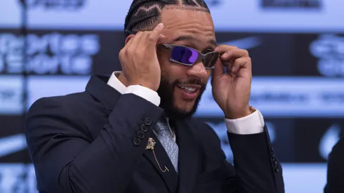 Memphis Depay se prepara para estreia com a camisa do Corinthians (Foto: Ettore Chiereguini/AGIF)