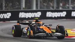 Lando Norris no TL2 do GP do Azerbaijão