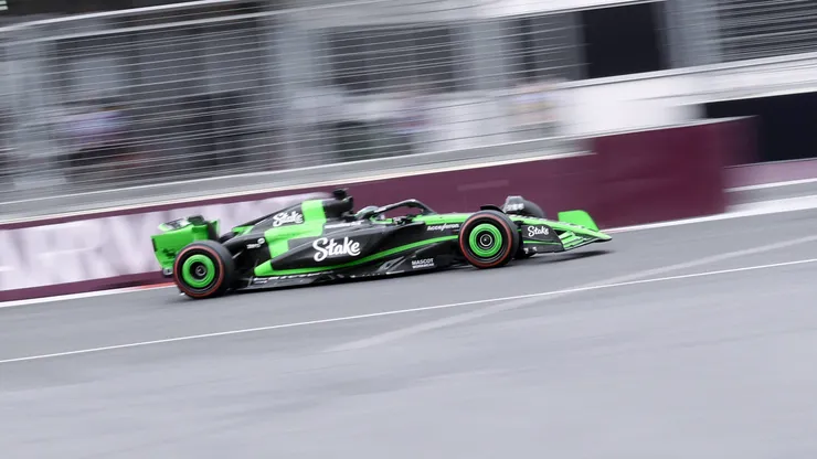 Bottas no Circuito de Baku, Azerbaijão