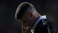 RJ - RIO DE JANEIRO - 06/12/2023 - BRASILEIRO A 2023, VASCO X BRAGANTINO - Gabriel Pec jogador do Vasco comemora vitoria ao final da partida contra o Bragantino no estadio Sao Januario pelo campeonato Brasileiro A 2023. Foto: Thiago Ribeiro/AGIF