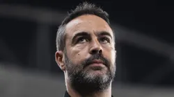 RJ - RIO DE JANEIRO - 18/09/2024 - COPA LIBERTADORES 2024, BOTAFOGO X SAO PAULO - Artur Jorge tecnico do Botafogo durante partida contra o Sao Paulo no estadio Engenhao pelo campeonato Copa Libertadores 2024. Foto: Jorge Rodrigues/AGIF