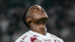 MG - BELO HORIZONTE - 24/08/2024 - BRASILEIRO A 2024, ATLETICO-MG X FLUMINENSE - Arias jogador do Fluminense durante partida contra o Atletico-MG no estadio Mineirao pelo campeonato Brasileiro A 2024. Foto: Fernando Moreno/AGIF