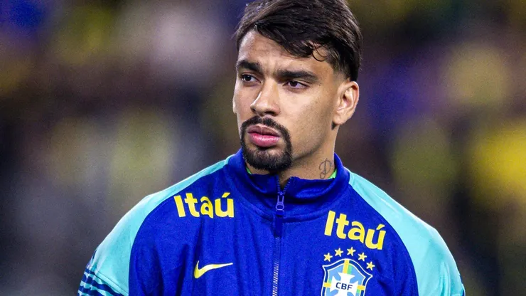 Lucas Paquetá em jogo pela Seleção Brasileira, contra o Equador, no Couto Pereira, no dia 06/09/2024. Foto: Anderson Lira