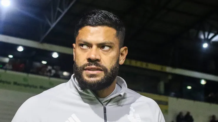 SC - CRICIUMA - 26/06/2024 - BRASILEIRO A 2024, INTERNACIONAL X ATLETICO-MG - Hulk jogador do Atletico-MG durante partida contra o Internacional no estadio Heriberto Hulse pelo campeonato Brasileiro A 2024. Foto: Leonardo Hubbe/AGIF