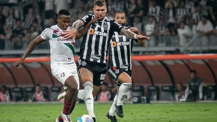 Fluminense x Atlético-MG pela Copa Libertadores terá transmissão ao vivo do Bolavip Brasil às 17h30 desta quarta-feira (18). Foto: Fernando Moreno/AGIF