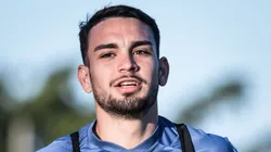 Peralta, volante paraguaio do Cruzeiro - Foto: Gustavo Aleixo/Cruzeiro Foto: Gustavo Aleixo/Cruzeiro IMPORTANTE: Imagem destinada a uso institucional e divulgação, seu uso comercial está vetado incondicionalmente por seu autor e o Cruzeiro Esporte Clube. IMPORTANT: image intended for institutional use and distribution. Commercial use is prohibited unconditionally by its author and Cruzeiro Esporte Clube.