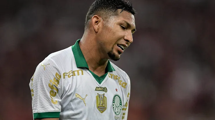 Rony durante partida contra o Flamengo, no Estádio Maracanã, pelo Campeonato Brasileiro, no dia 31/07/2024.