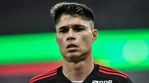 Luiz Araújo durante partida entre Flamengo e Fortaleza, no Estádio do Maracanã, pelo Campeonato Brasileiro, no dia 11/07/2024.