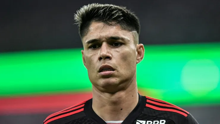 Luiz Araújo durante partida entre Flamengo e Fortaleza, no Estádio do Maracanã, pelo Campeonato Brasileiro, no dia 11/07/2024.