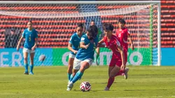 Seleção Feminina não encontrou espaços para escapar da pressão. Divulgação/Fabio Souza/CBF.