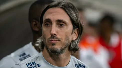 Luis Zubeldía durante partida entre Cruzeiro X São Paulo, no Estádio Mineirão, pelo Campeonato Brasileiro, no dia 15/09/2024.