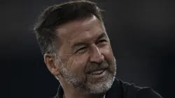 RJ - RIO DE JANEIRO - 14/09/2024 - BRASILEIRO A 2024, BOTAFOGO X CORINTHIANS - Augusto Melo presidente do Corinthians antes da partida contra o Botafogo no estadio Engenhao pelo campeonato Brasileiro A 2024. Foto: Jorge Rodrigues/AGIF