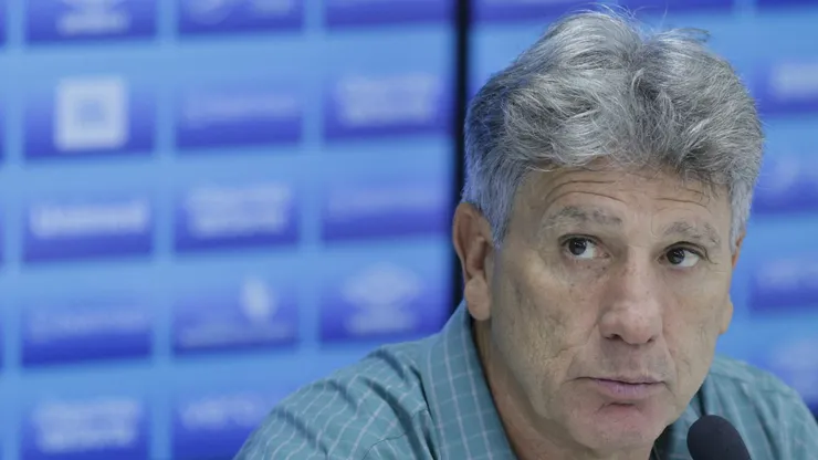 PR - PONTA GROSSA - 30/04/2024 - COPA DO BRASIL 2024, OPERARIO X GREMIO - Renato Gaucho tecnico do Gremio em coletiva de imprensa apos a partida contra o Operario no estadio Germano Kruger pelo campeonato Copa Do Brasil 2024. Foto: Joao Vitor Rezende Borba/AGIF