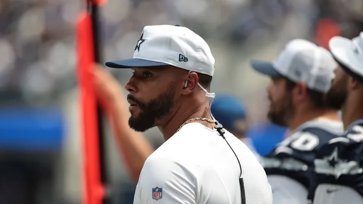 Dak Prescott pelo Dallas Cowboys. Foto: IMAGO / Icon Sportswire