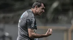 Fabio Carille durante treinamento do Santos Ivan Storti/Flickr/Santos F.C.
