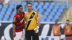 Prass quando era goleiro do Vasco