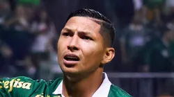 Rony comemora gol pelo Alviverde.