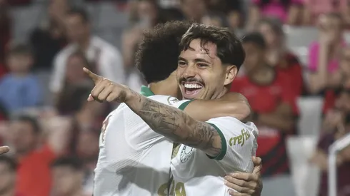 Palmeiras na liderança do Brasileirão. Foto: Gabriel Machado/AGIF