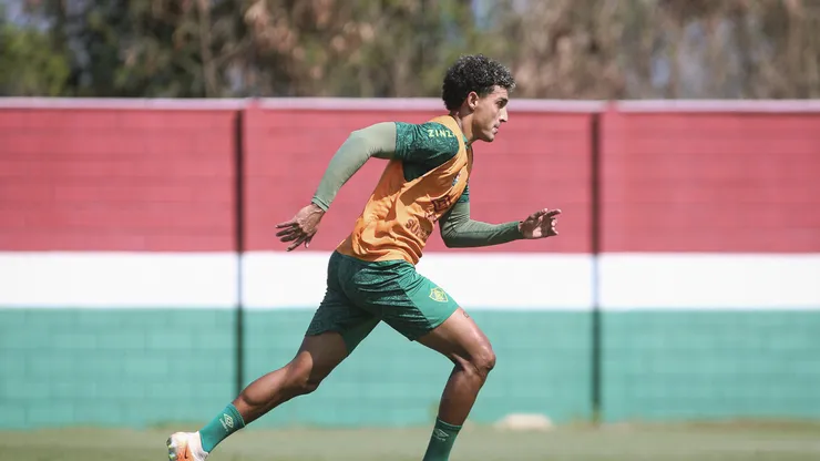 Gabriel Fuentes no Fluminense. Foto: Marcelo Gonçalves/ Fluminense/ Flickr