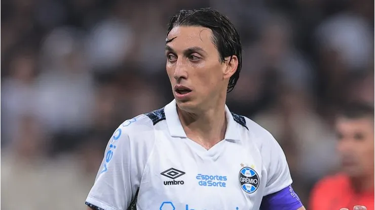 Geromel durante partida contra o Corinthians, na Neo Química Arena, pela Copa Do Brasil, no dia 31/07/2024.