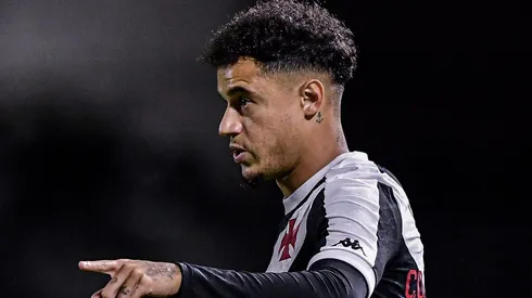 Philippe Coutinho em partida entre Vasco e Bragantino, em São Januário, pelo Campeonato Brasileiro, no dia 03/08/2024.