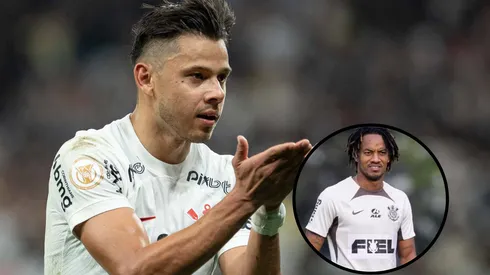 Time contra o Botafogo terá Romero de titular e Carrillo poderá fazer sua estreia pelo SCCP - Fotos: IMAGO e Rodrigo Coca/Ag. Corinthians