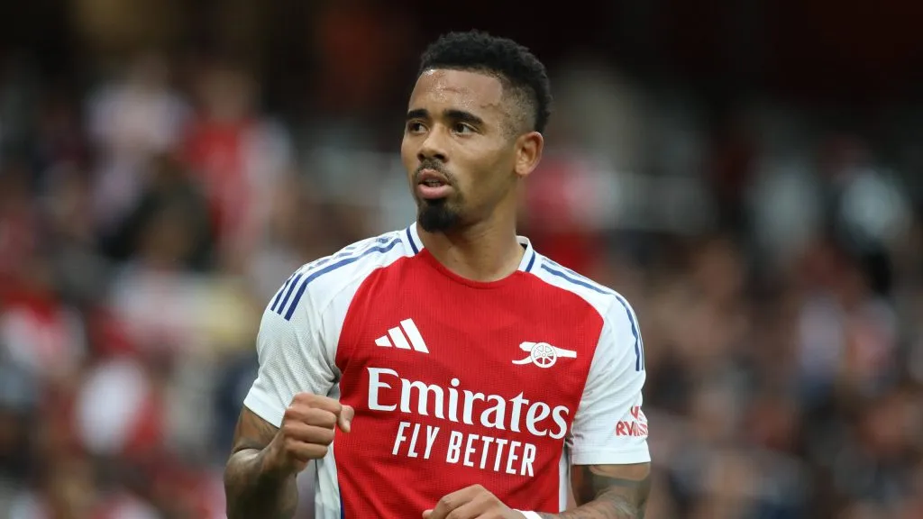 Joia do Palmeiras pode jogar com Gabriel Jesus no Arsenal. Foto: Alexander Canillas/SPP