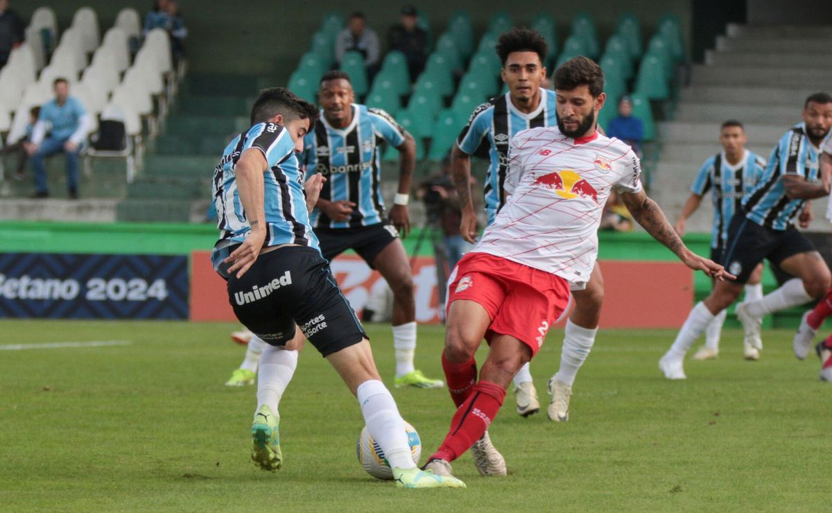 Grêmio busca quebrar tabu contra Bragantino; Veja odds para vitória