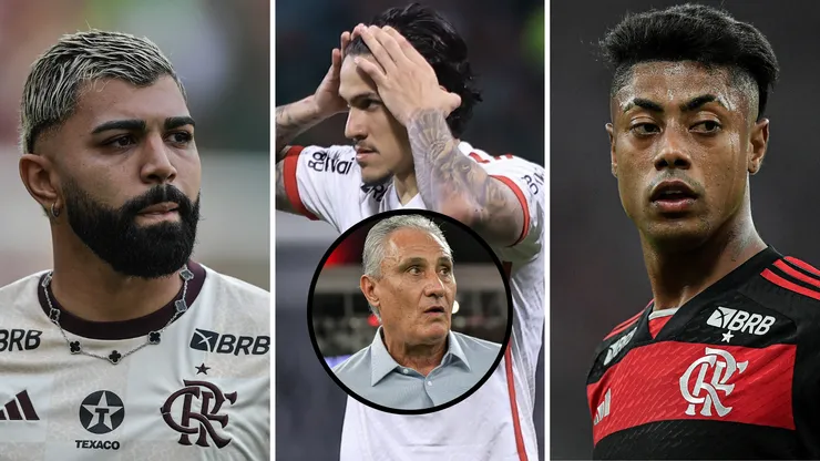 Tite tem dilema para escalar Gabigol ou BH para substituir Pedro