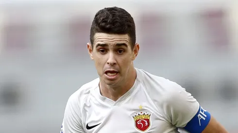 Oscar, meia do Shangai Port – Foto: Mohamed Farag/Getty Images