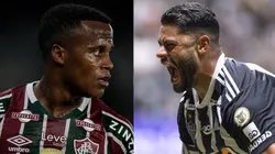Jhon Arias e Hulk, estão entre os melhores jogadores do Campeonato Brasileirão