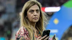 Leila Pereira, acompanha Palmeiras em duelo do Brasileirão - Foto: Thiago Ribeiro/AGIF