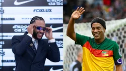 Memphis Depay revela que Ronaldinho Gaúcho é seu ídolo de infância. FOTO: IMAGO IMAGES