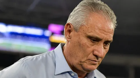 RJ - RIO DE JANEIRO - 18/08/2024 - BRASILEIRO A 2024, BOTAFOGO X FLAMENGO - Tite tecnico do Flamengo durante partida contra o Botafogo no estadio Engenhao pelo campeonato Brasileiro A 2024. Foto: Thiago Ribeiro/AGIF