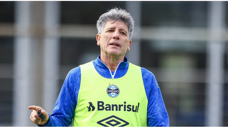 Renato Gaúcho comanda treino do Imortal: FOTO: LUCAS UEBEL/GREMIO FBPA