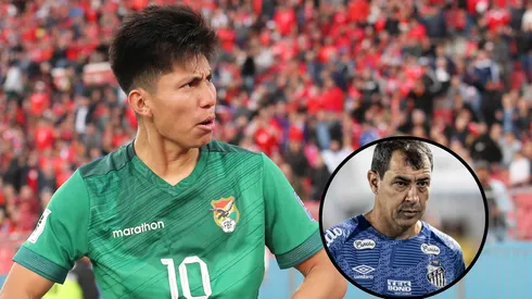 Miguelito teve atuação de gala nas Eliminatórias e volta ao Santos pedindo passagem a Carille - Fotos: IMAGO e Raul Baretta/SFC