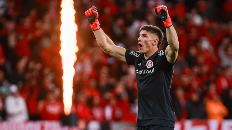 Rochet, goleiro titular do Internacional, em partida no Beira-Rio