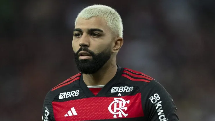 RJ - RIO DE JANEIRO - 11/07/2024 - BRASILEIRO A 2024, FLAMENGO X FORTALEZA - Gabi jogador do Flamengo durante partida contra o Fortaleza no estadio Maracana pelo campeonato Brasileiro A 2024. Foto: Jorge Rodrigues/AGIF