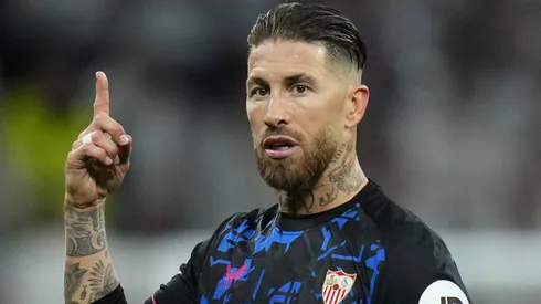 Sergio Ramos durante partida entre Real Madrid e Sevilla, no Estádio Santiago Bernabéu, pela La Liga, no dia 25/02/2024. Foto: Cesar Cebolla
