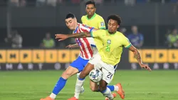 Brasil x Paraguai pelas Eliminatórias para a Copa do Mundo de 2026. Foto: Christian Alvarenga/Getty Images