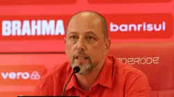 Alessandro Barcellos, presidente do Internacional em entrevista coletiva - Foto: Ricardo Duarte/SC Internacional