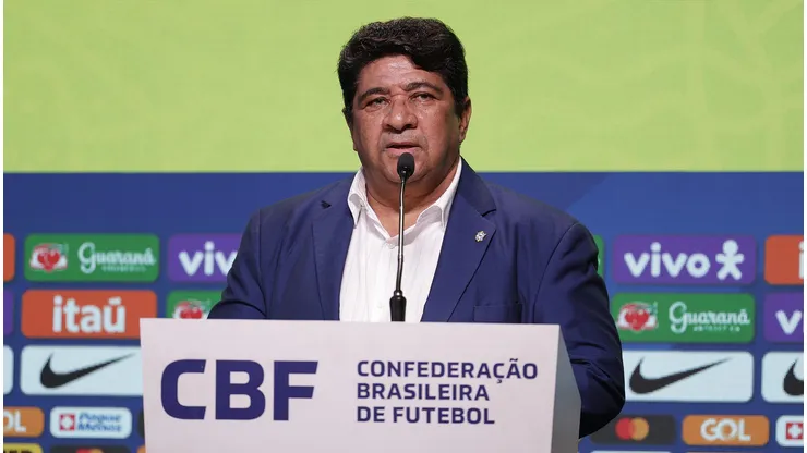 O presidente da CBF, Ednaldo Silva, vai se reunir com diretoria do Grêmio