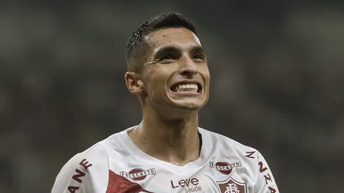 Serna comemora gol pelo Fluminense. Foto: Marcelo Gonçalves/ Fluminense