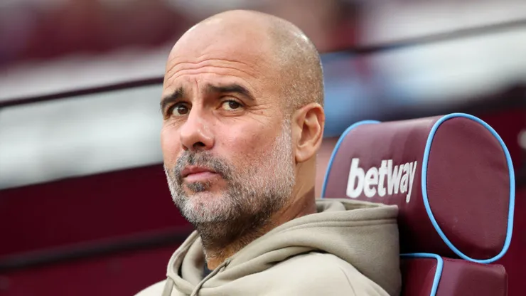 Foto: Richard Pelham/Getty Images - Pep Guardiola é o treinador do Manchester City.