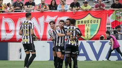 Santos na Série B pode estar chegando ao fim. Foto: Lucas Gabriel Cardoso/AGIF